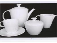 CUPS TEA/ Tea-milk jug-sugar bowls