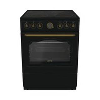 Ελεύθερη ηλεκτρική κουζίνα Gorenje ECS6250CLB 71litra Black matte