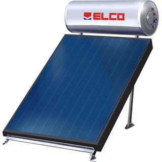 Elco Sol-Tech S2 Ηλιακός Θερμοσίφωνας 160lt/2.3m² RF Glass Διπλής Ενέργειας με Επιλεκτικό Συλλέκτη με βαση κεραμοσκεπής