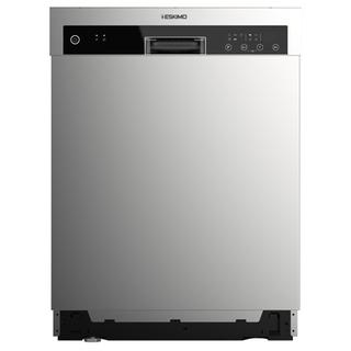 Πλυντήριο Πιάτων Eskimo ES DW14BS600 Inox 60 cm D Ημιεντοιχιζόμενο INOX