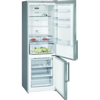 iQ300 Ελεύθερος ψυγειοκαταψύκτης Siemens 203 x 70 cm Inox Antifinger KG49NXIEP