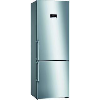 Serie | 4 Ελεύθερος ψυγειοκαταψύκτης Bosch 203 x 70 cm INOX Antifinger KGN49XIDP