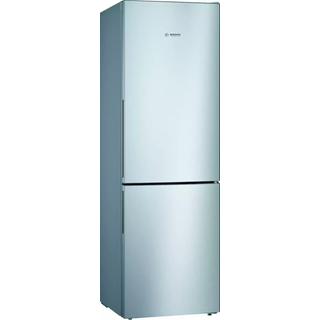 Serie | 4 Ελεύθερος ψυγειοκαταψύκτης Bosch 186 x 60 cm INOX look KGV36VLEAS